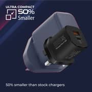 Promate PowerPort Fast EU Wall Charger Black