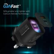 Promate PowerPort Fast EU Wall Charger Black