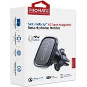 Promate VentMag-L SecureGrip Magnetic Car Phone Mount Black