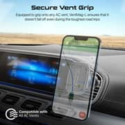 Promate VentMag-L SecureGrip Magnetic Car Phone Mount Black