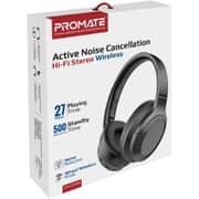 Promate Concord Wireless Over Ear Headphones Black