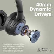 Promate Concord Wireless Over Ear Headphones Black