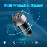Promate DriveGear Fast USB-C Car Charger Black