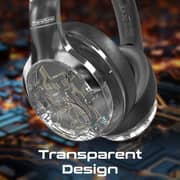 Promate Transtune Wireless Over Ear Headphones Silver