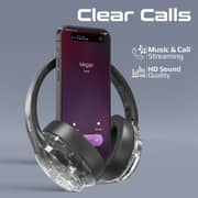 Promate Transtune Wireless Over Ear Headphones Silver