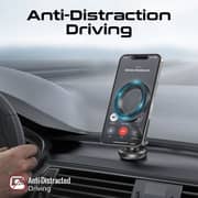 Promate MagHoop-HG Magnetic Car Phone Mount Black