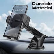 Promate TransHold Compact Car Phone Mount Transparent/Black