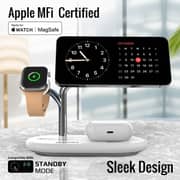 Promate Synergy-Pro Magsafe Charging Station White