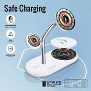 Promate Synergy-Pro Magsafe Charging Station White
