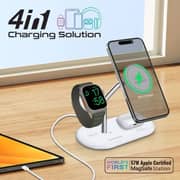 Promate Synergy-Pro Magsafe Charging Station White