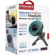 Promate MagChill-GA ActiveCool Magnetic Wireless Car Charger Black
