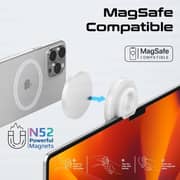 Promate VersaMount Magnetic Phone Stand Black