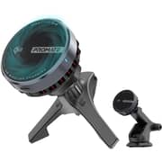 Promate MagChill-Qi2 Magnetic Wireless Car Charger Black