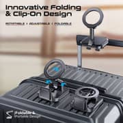 Promate MagHook Magnetic Clip Phone Mount Black