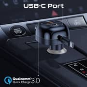 Promate PowerDrive Fast Car Charger Black - RC65