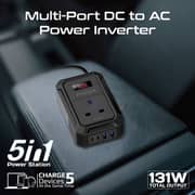 Promate Inverto 200W Car Power Inverter Black