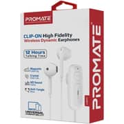Promate Latch Wireless In Ear Earphones White
