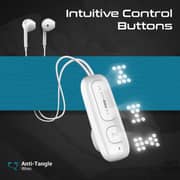 Promate Latch Wireless In Ear Earphones White