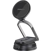 Promate MagNeo 15W Wireless MagSafe Car Charger Black
