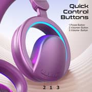 Promate Novon Open Ear Wireless Headphones Purple