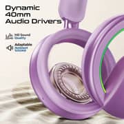 Promate Novon Open Ear Wireless Headphones Purple