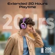 Promate Novon Open Ear Wireless Headphones Purple