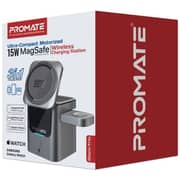 Promate IDOCK-TRIO 3-in-1 Charging Dock Black
