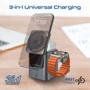 Promate IDOCK-TRIO 3-in-1 Charging Dock Black