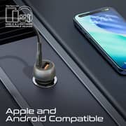 Promate DriveGear USB-C Car Charger Black - 33Cl