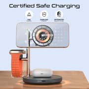 Promate SYNERGY-3 Magsafe Charging Station Black