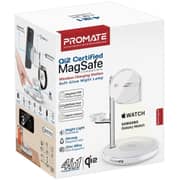 Promate SYNERGY-3 Magsafe Charging Station White