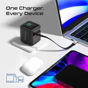 Promate CUBIX-R70 UK Fast Wall Charger Black