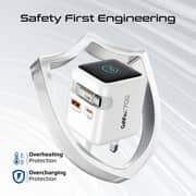 Promate CUBIX-R70 UK Fast Wall Charger White