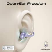 Promate AirClip-Pro AudioFit Wireless Earbuds Purple