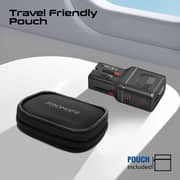 Promate TRIPLUG 65W PD Fast Wall Charger Black