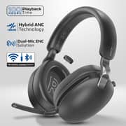 Promate Serene-2 Wireless Over Ear Headphones Black