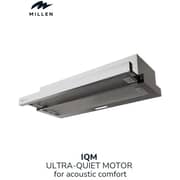 Millen Built-in Slide-Out Range Hood 90cm Stainless Steel - MBKHS 9001 IX