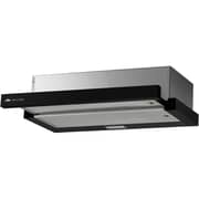 Millen Built-in Telescopic Kitchen Hood 90cm Black - MBKHSG 9001 BL