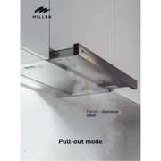 Millen Built-in Slide-Out Range Hood 60cm Stainless Steel - MBKHS 6001 IX