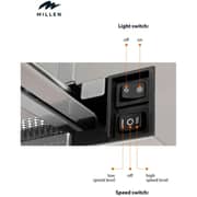 Millen Built-in Slide-Out Range Hood 60cm Stainless Steel - MBKHS 6001 IX