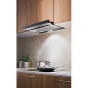 Millen Built-in Telescopic Kitchen Hood 60cm Black - MBKHSG 6001 BL