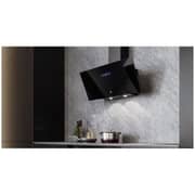 Millen Built-in Angled Range Hood 90cm Black - MKHG 904 BL