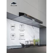 Millen Built-in Under Cabinet Range Hood 90cm Black - MKH 903 BL