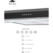 Millen Built-in Under Cabinet Range Hood 90cm Black - MKH 903 BL
