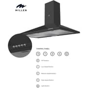 Millen Built-in Chimney Range Hood 90cm Black - MKH 904 BL