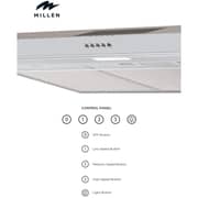 Millen Built-in Under Cabinet Range Hood 90cm Stainless Steel - MKH 903 IX