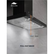 Millen Built-in Wall-Mounted Range Hood 90cm Black - MKH 901 BB