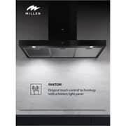 Millen Built-in Wall-Mounted Range Hood 90cm Black - MKH 901 BB