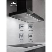 Millen Built-in Wall-Mounted Range Hood 90cm Black - MKH 901 BB