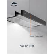 Millen Built-in Slide-Out Telescopic Range Hood 90cm Black - MBRHS 901 BL